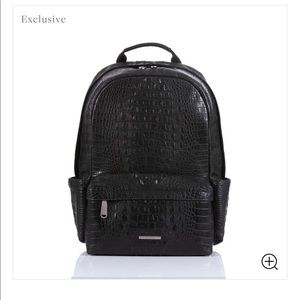NWT black Brahmin backpack!  Purchased as final sale from 1 day sale!  Too big!